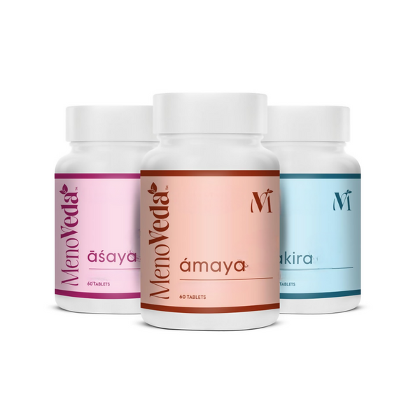 Menoveda Menopause Supplement For Women - Trio Pack - Dista