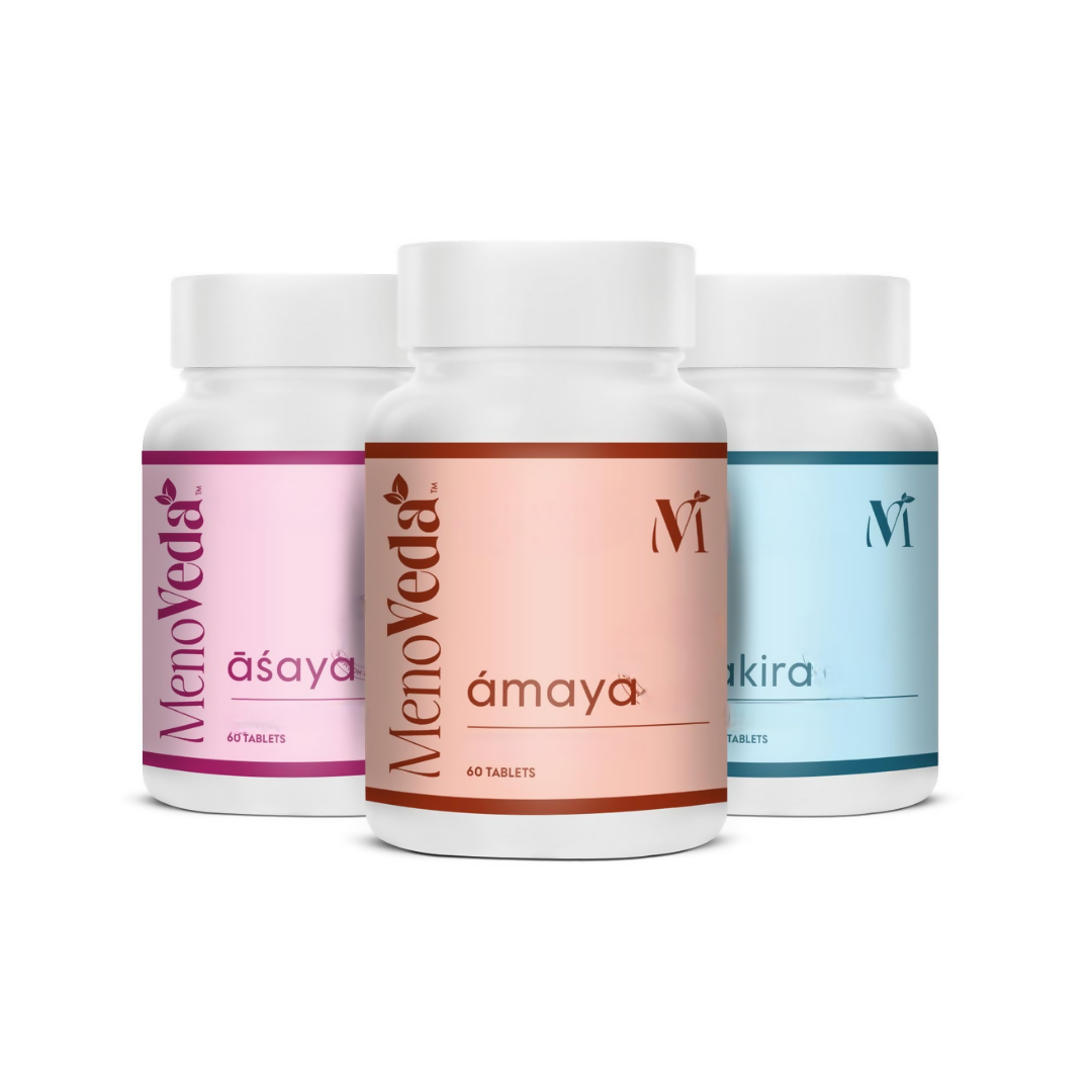 Menoveda Menopause Supplement For Women - Trio Pack - Dista