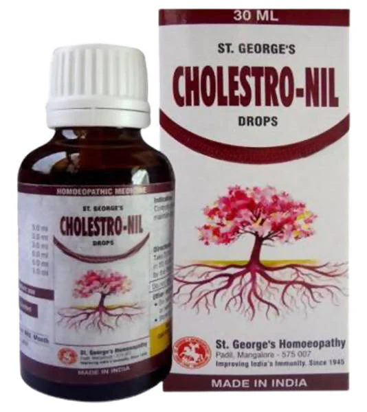 St. George's Homeopathy Cholestro-Nil Drops - Distacart