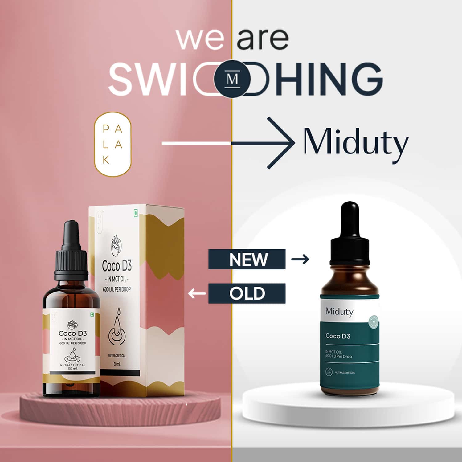 Miduty by Palak Notes Coco D3 in MCT Oil - Distacart