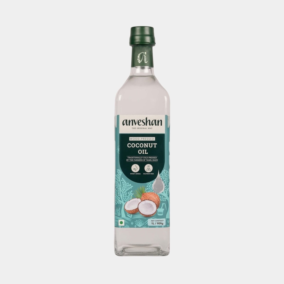 Anveshan Wood Pressed Coconut Oil - Distacart
