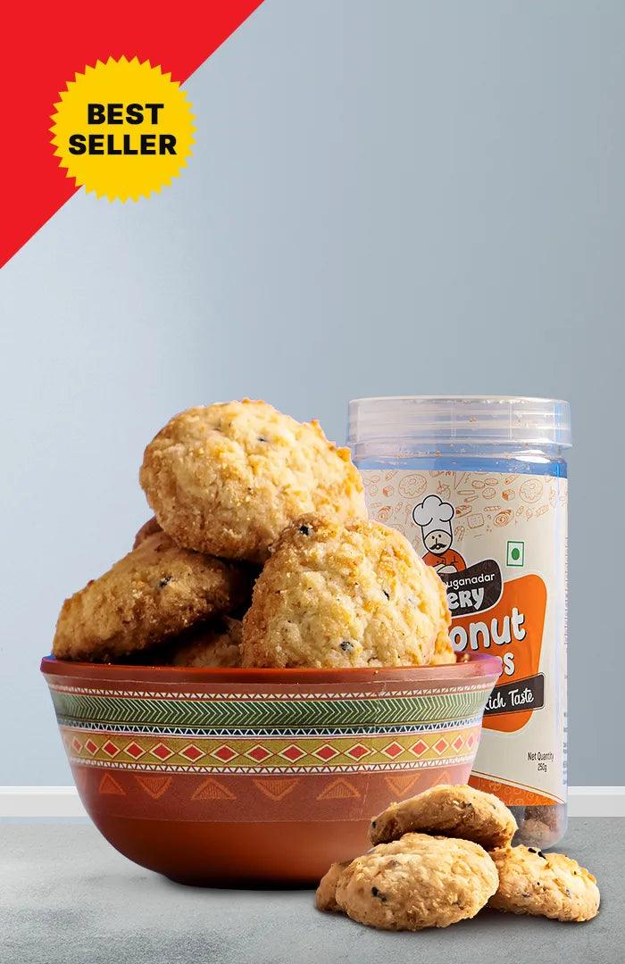 Sattur Mittai Kadai Coconut Cookies
