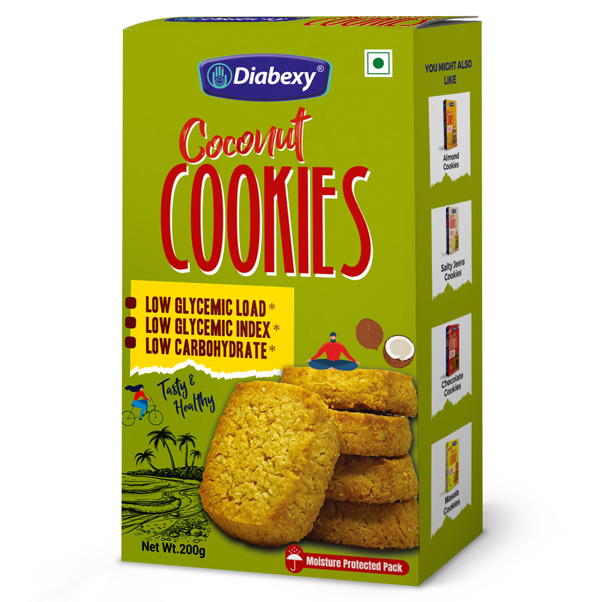 Diabexy Coconut Cookies - Distacart