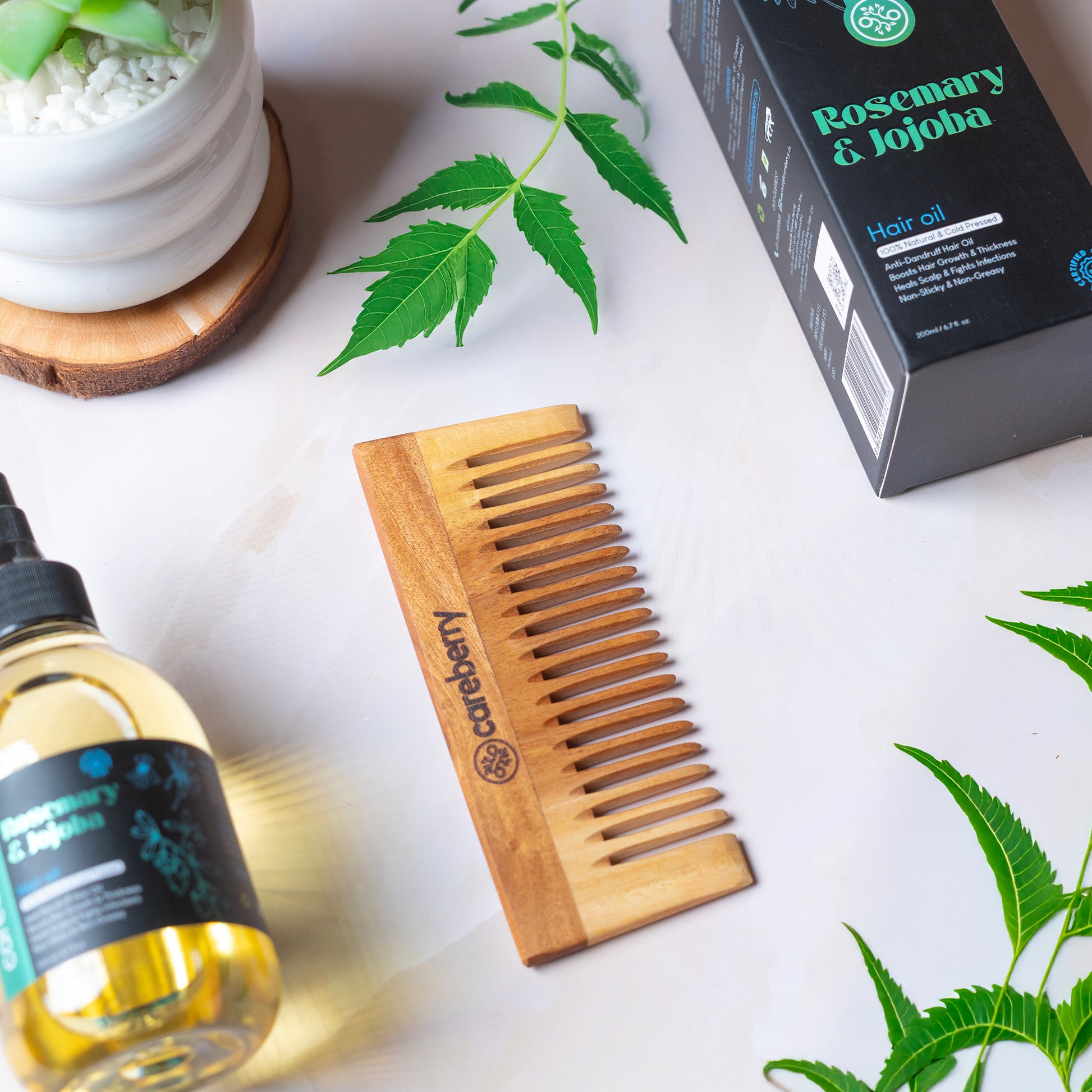 Careberry Neem Nirvana Shampoo Comb - Distacart