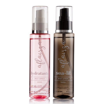 Aflairza Hydratante + Sea lit - Hydrating spray and Makeup Sealer Combo - Distacart