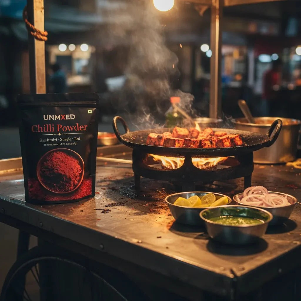 unmixed kashmiri chilli powder