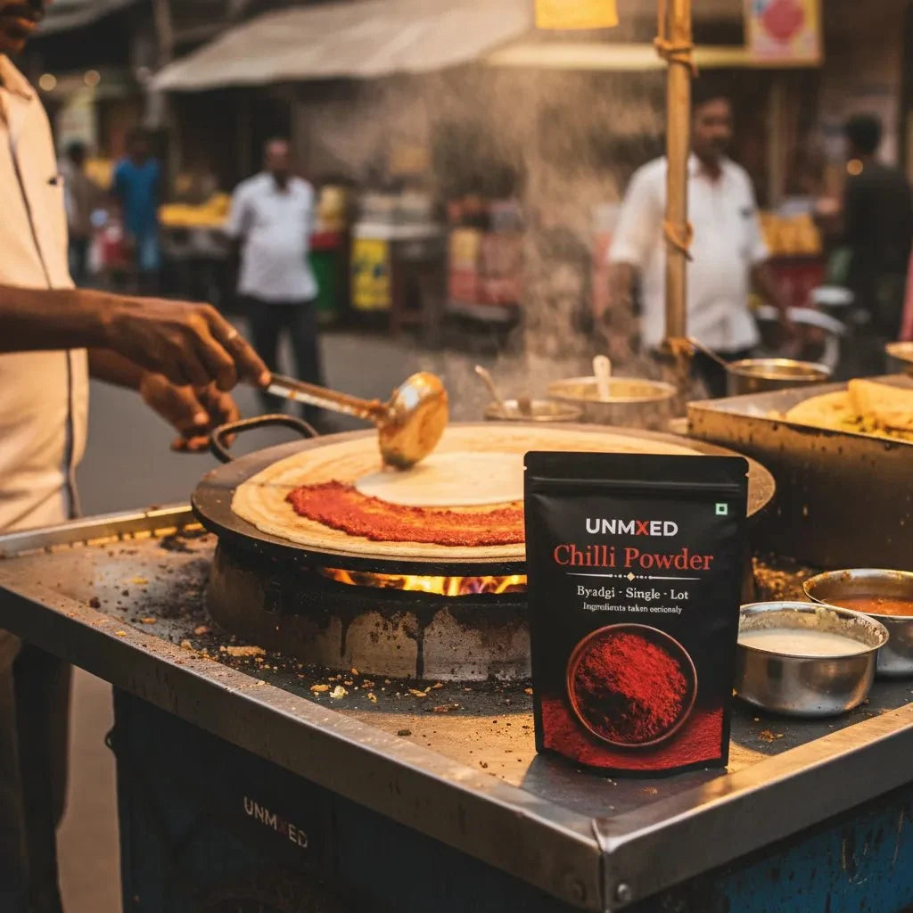 unmixed byadgi chilli powder