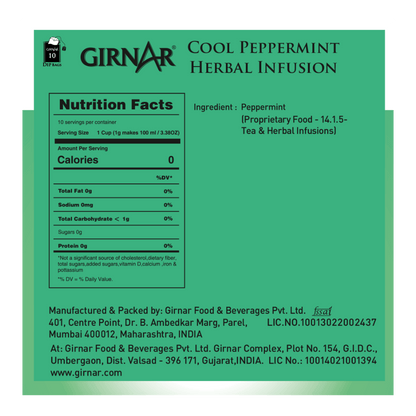 Girnar Cool Peppermint Herbal Infusion - Distacart