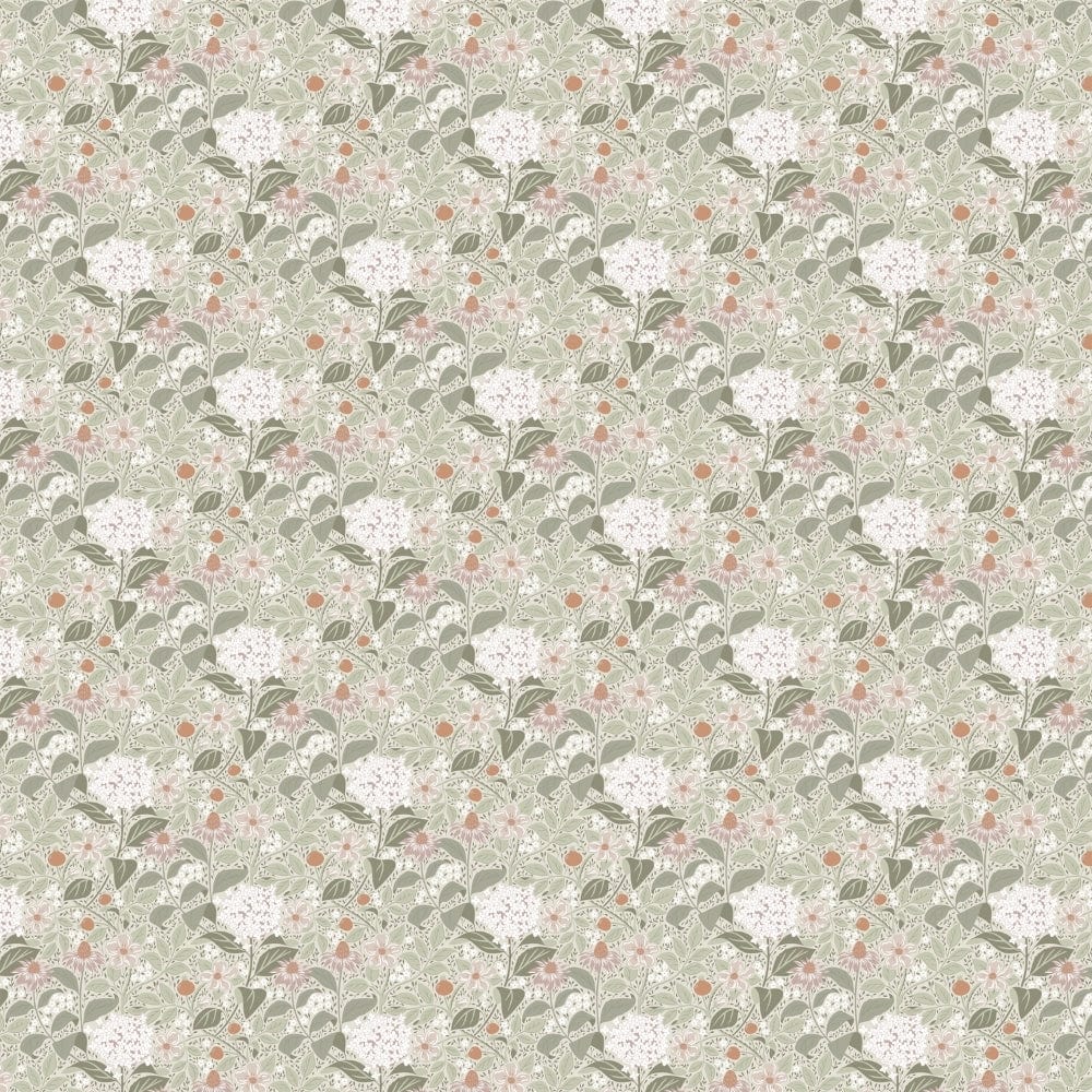 Haus & Kinder Cottage Bloom 100% Cotton King Bedsheet, 144 TC - Dista