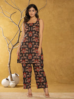 Thumbnail for Yufta Cotton Sleeveless Co-Ord Set