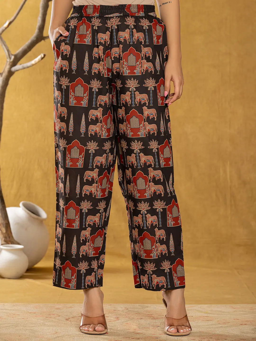 Yufta Cotton Sleeveless Co-Ord Set