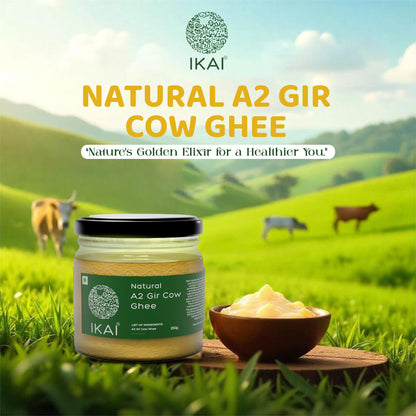 IKAI Natural A2 Gir Cow Ghee - Distacart