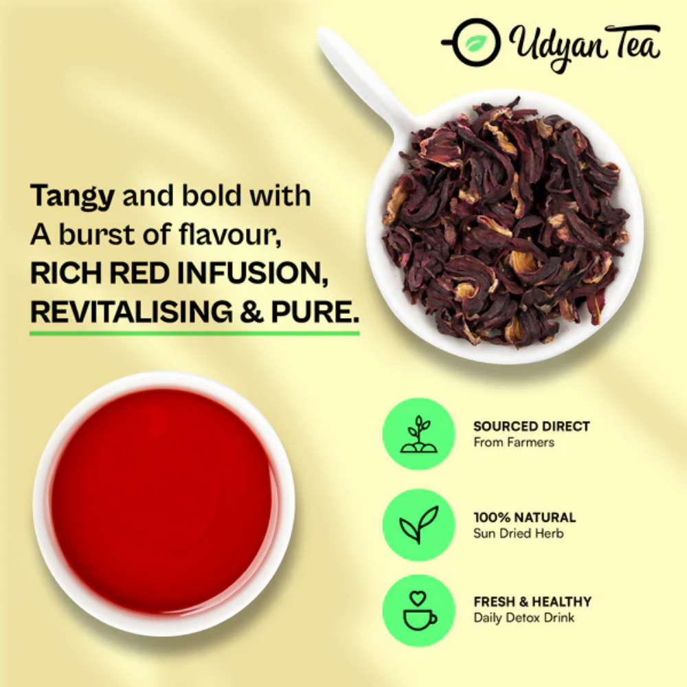 Udyan Tea Hibiscus Pure Herbal Tea - Dista