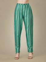 Thumbnail for Jyoti Fashion Women's Pista Green Rayon Embroidered Kurta Pant Set - Distacart