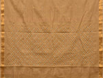 Thumbnail for Cream Uppada Cotton Handloom Saree with Jamdani Pallu Design - Global Threads - Distacart