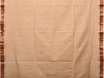 Thumbnail for Cream Uppada Cotton Handloom Saree with Pallu Design - Global Threads - Distacart