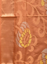 Thumbnail for Cream Uppada Silk Handloom Saree with All Over Design - Global Threads - Distacart