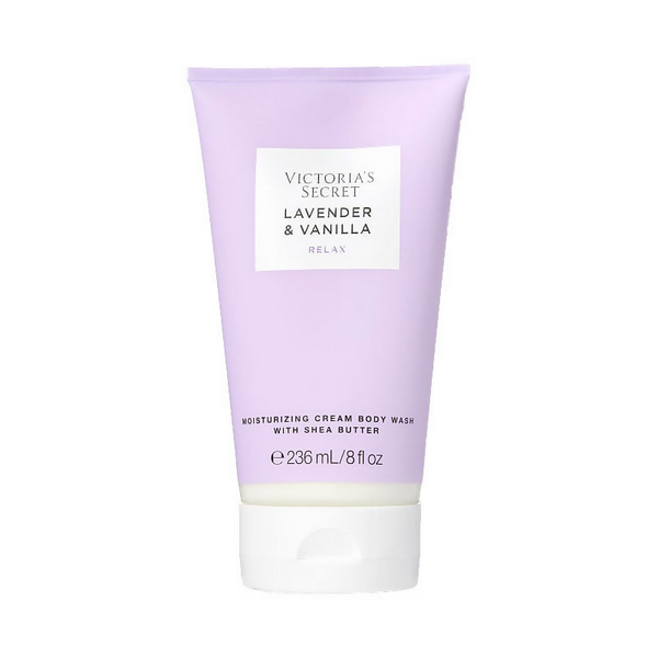 Victoria's Secret Lavender Vanilla Natural Beauty Moisturizing Cream Body Wash - Distacart