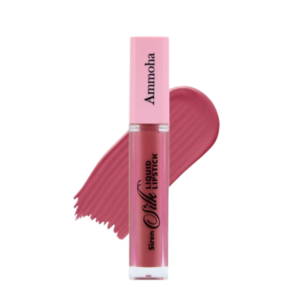 Ammoha Cosmetics Long-Lasting, Matte-Finished Plum Perfection Color Liquid Lipstick - Distacart