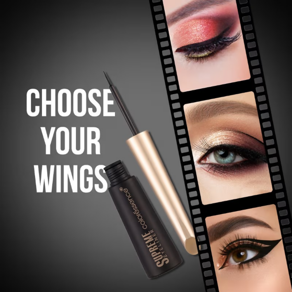 Coloressence Super Xtend Supreme Eyeliner Intense Black Super Smooth - Dista