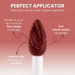 Thumbnail for NY Bae Velvet Mousse Liquid Lipstick - Spicy Rust 06