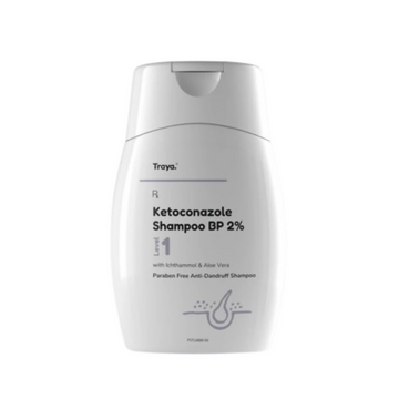 Traya Ketoconazole Shampoo BP 2% with Ichthammol & Aloe Vera - Distacart