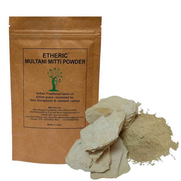 Etheric Multani Mitti – Natural Deep Cleansing & Skin Brightening Face Pack - Dista