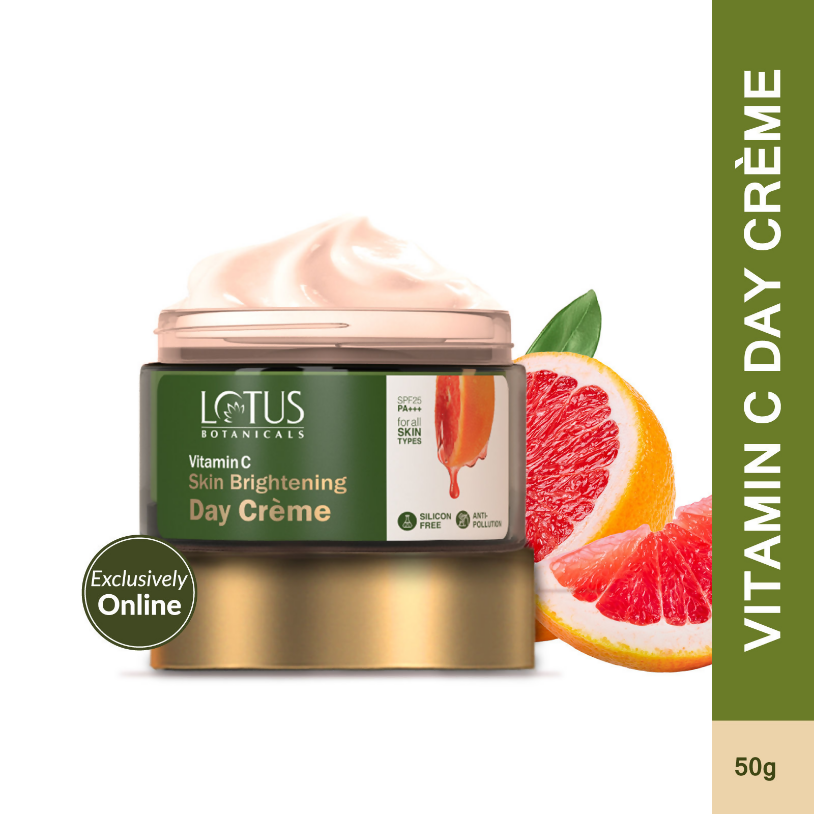Lotus Botanicals Skin Brightening Day Cream - Distacart