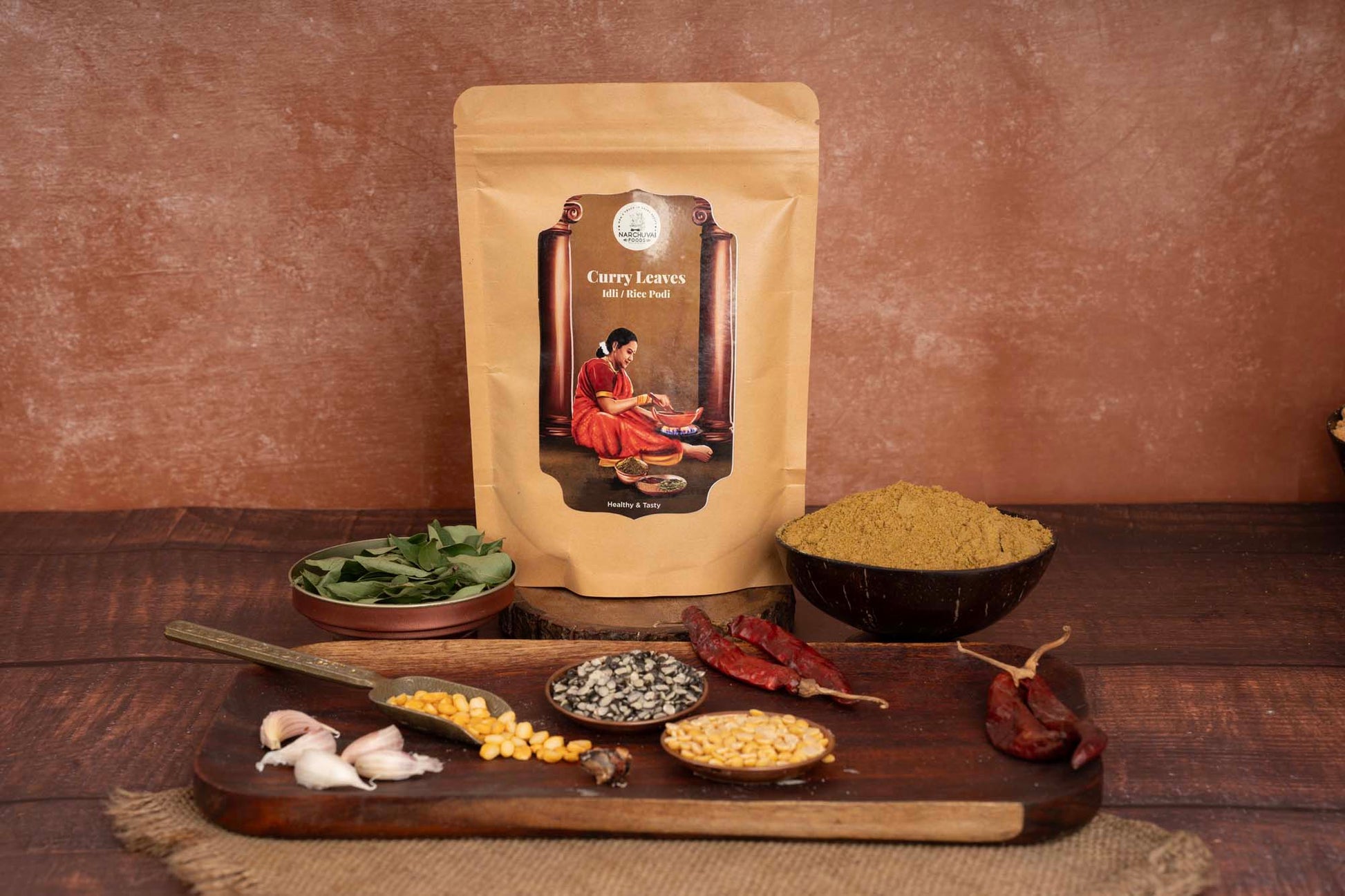 Narchuvai Foods Curry Leaves Idly Podi - Distacart