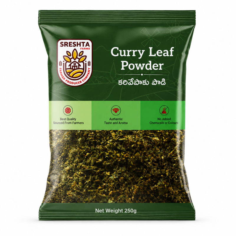 Sreshta Farms Curry Leaf Powder (Karivepaku Podi)