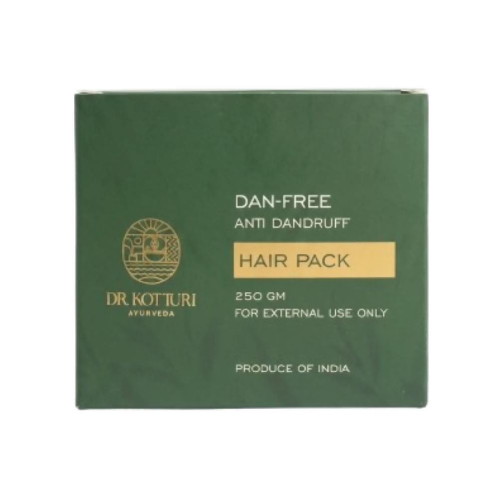 Dr. Kotturi Ayurveda Dan-Free Hair Pack
