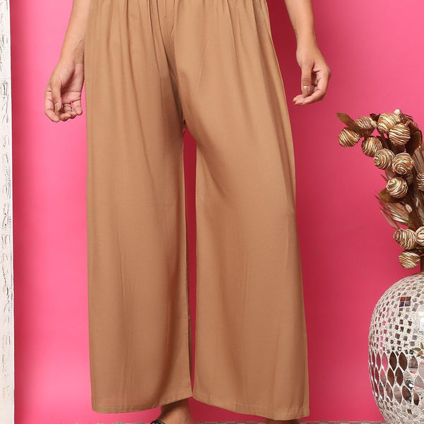 TAG 7 Women Wide Leg Palazzos - Distacart