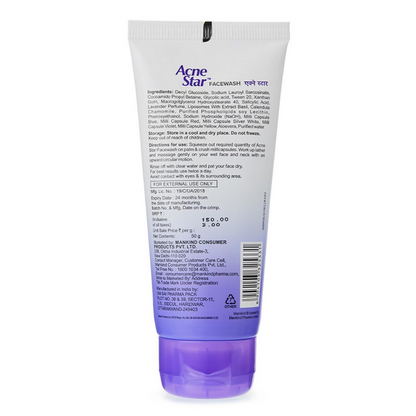 Acnestar Unisex Face Wash - Distacart