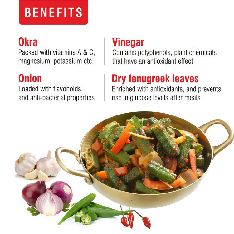 Priya Ready To Eat Bhindi Do Piaza