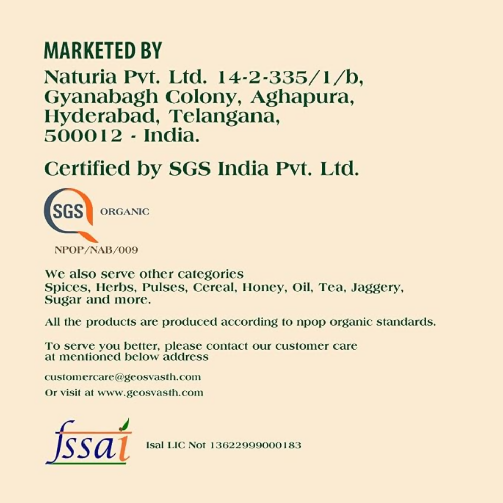 GeoSvasth Organic Masoor Dal Split - Dista