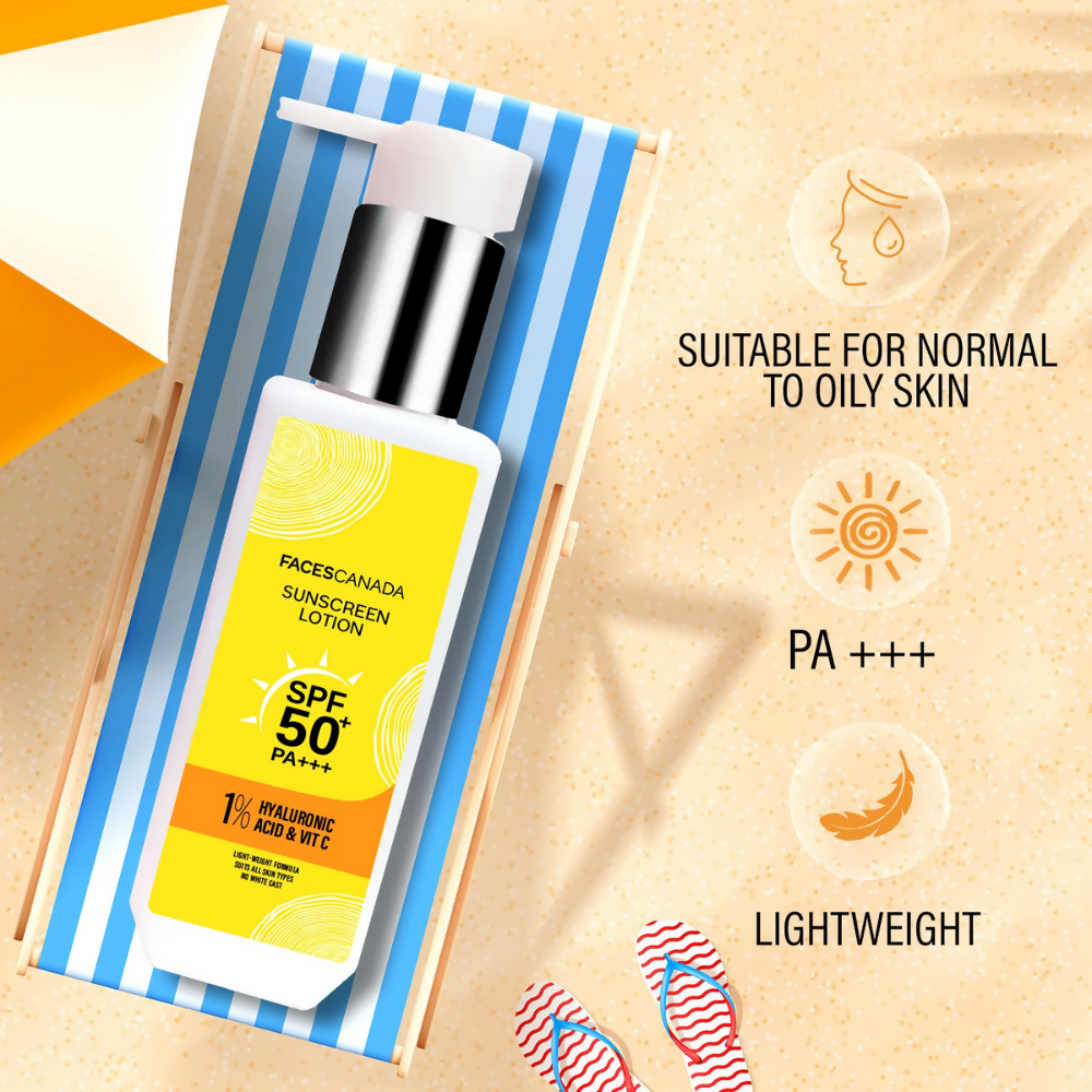 Faces Canada Sunscreen Lotion - Distacart