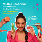 Thumbnail for Swiss Beauty CRAZE Duo 2 In 1 Satin Matte Finish Lipstick Non-Transfer Lip Colour - 03 Choco Spice - Distacart