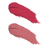 Thumbnail for Swiss Beauty CRAZE Duo 2 In 1 Satin Matte Finish Lipstick Non-Transfer Lip Colour - 04 Terrafic Pink - Distacart
