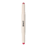 Thumbnail for Swiss Beauty CRAZE Duo 2 In 1 Satin Matte Finish Lipstick Non-Transfer Lip Colour - 04 Terrafic Pink - Distacart
