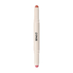 Thumbnail for Swiss Beauty CRAZE Duo 2 In 1 Satin Matte Finish Lipstick Non-Transfer Lip Colour - 05 Peach Me Pink - Distacart