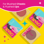 Thumbnail for Swiss Beauty CRAZE Lip & Cheek Macaron With Vitamin E And Olive Oil - 02 Macron - Distacart