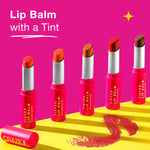 Thumbnail for Swiss Beauty CRAZE Tinted Weightless Sheer Coverage Lip Balm With Cocoa Butter - 03 Cherry Crush - Distacart