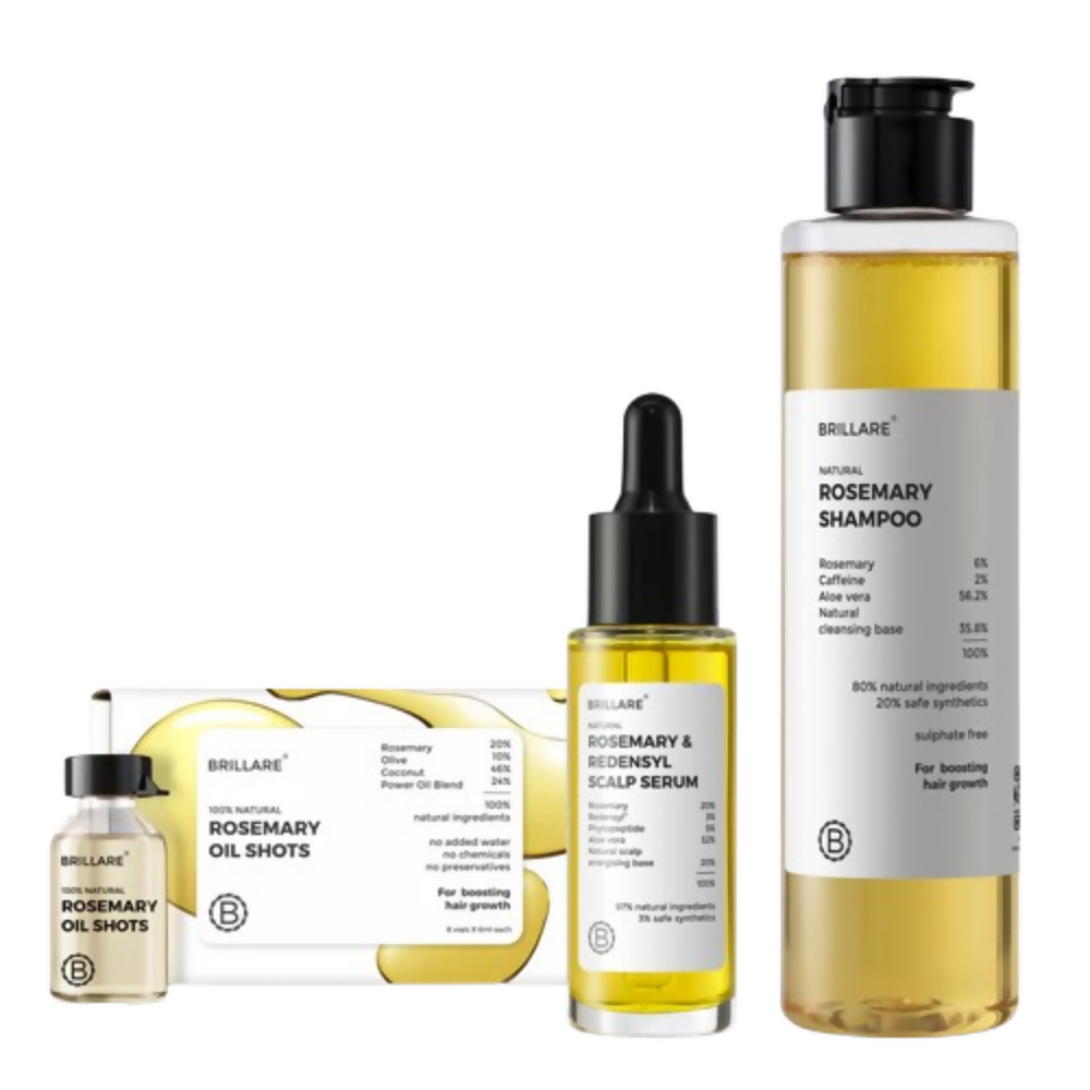 Brillare Complete Rosemary Hair Growth Kit - Dista