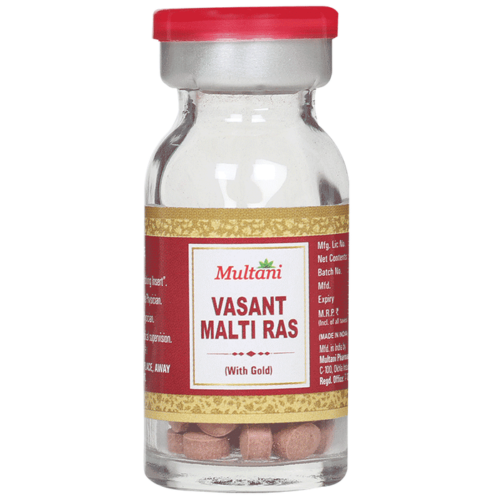 Multani Vasant Malati Ras with Gold Tablet