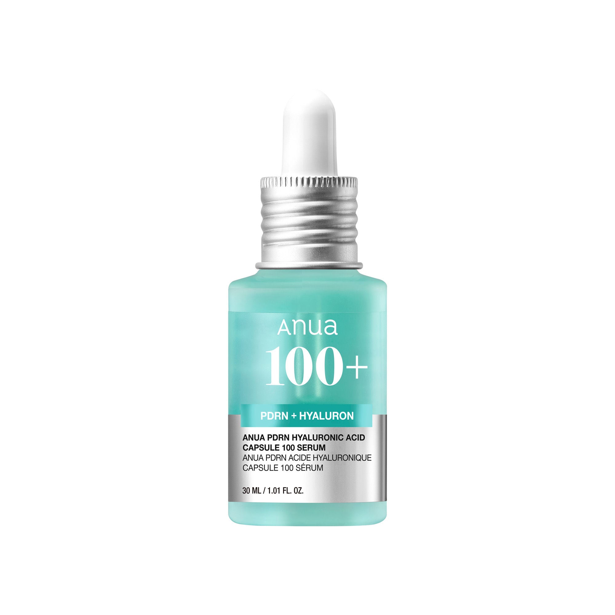 Anua Pdrn Hyaluronic Acid Capsule 100 Serum with Collagen For Plump, Dewy, Radiant Glass Skin