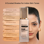 Thumbnail for Swiss Beauty Select Game Changer Serum Foundation With Natural and Dewy Finish - 6. Sunlit Beige - Distacart