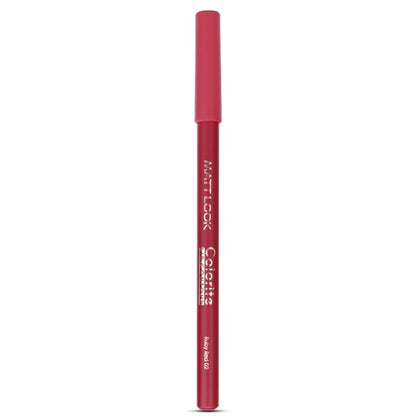 Matt Look Colorite Lip Contour Professional Matte Lip Color Pencil - Ruby Red 02
