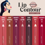 Thumbnail for Matt Look Colorite Lip Contour Professional Matte Lip Color Pencil - Elegant Nude 21 - Distacart