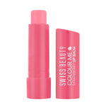 Thumbnail for Swiss Beauty Colour Me Tinted Lip Balm For Dry With SPF 15 , Shea Butter and Vitamin E - Strawberry Slush - Distacart