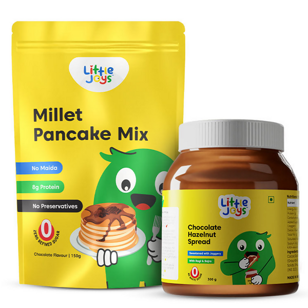 Little Joys Millet Pancake Mix + Chocolate Spread